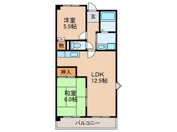 シェモア桜台の物件間取画像